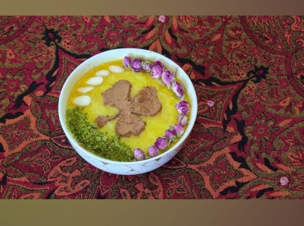 شله زرد زعفرانی